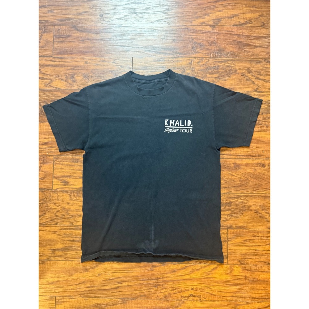 Khalid Free Spirit 2019 Tour Shirt Mens Medium Black Graphic Concert Tee
